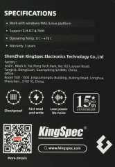 Накопитель SSD Kingspec SATA-III 512GB P3-512 2.5"
