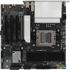 Материнская плата MSI PRO B850M-P WIFI SocketAM5 AMD B850 4xDDR5 mATX AC`97 8ch(7.1) 5Gigabit RAID+HDMI+DP