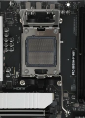 Материнская плата MSI PRO B850M-P WIFI SocketAM5 AMD B850 4xDDR5 mATX AC`97 8ch(7.1) 5Gigabit RAID+HDMI+DP