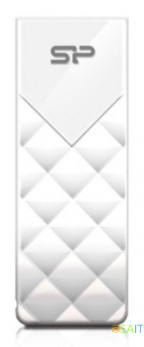 Флеш Диск Silicon Power 64Gb Ultima U03 SP064GBUF2U03V1W USB2.0 белый