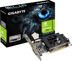 Видеокарта Gigabyte PCI-E 2.0 GV-N710D3-2GL 2.0 NVIDIA GeForce GT 710 2Gb 64bit DDR3 954/1600 DVIx1 HDMIx1 CRTx1 HDCP Ret low profile