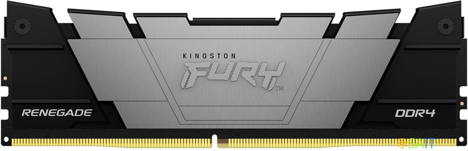 Память DDR4 16GB 3600MHz Kingston KF436C16RB12/16 Fury Renegade Black RTL Gaming PC4-28800 CL16 DIMM 288-pin 1.35В dual rank с радиатором Ret