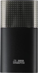 Накопитель SSD Netac USB-C 500Gb NT01Z9-500G-32BK Z9 1.8" черный