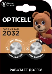 Батарея Opticell Specialty 2032 CR2032 (2шт) блистер
