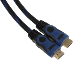Кабель соединительный аудио-видео Premier 5-813BL HDMI (m)/HDMI (m) 20м. феррит.кольца черный/синий (5-813BL 20.0)