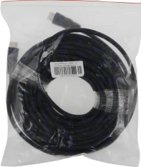 Кабель соединительный аудио-видео Premier 5-813BL HDMI (m)/HDMI (m) 20м. феррит.кольца черный/синий (5-813BL 20.0)
