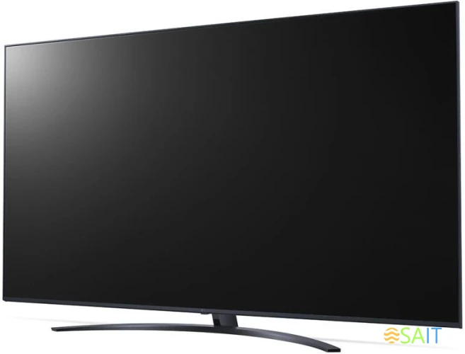 Телевизор LED LG 75" 75UT81006LA.ARUG черный 4K Ultra HD 60Hz DVB-T DVB-T2 DVB-C DVB-S2 USB WiFi Smart TV