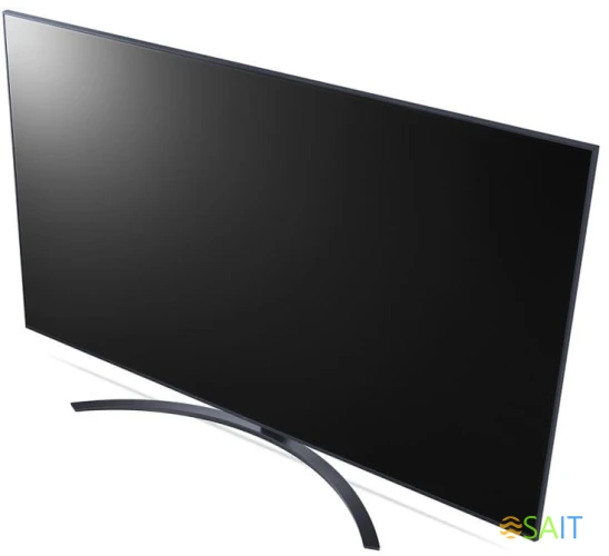 Телевизор LED LG 75" 75UT81006LA.ARUG черный 4K Ultra HD 60Hz DVB-T DVB-T2 DVB-C DVB-S2 USB WiFi Smart TV