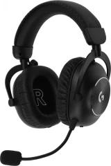 Наушники с микрофоном Logitech G Pro X 2 Lightspeed черный 1.8м накладные BT оголовье (981-001264)