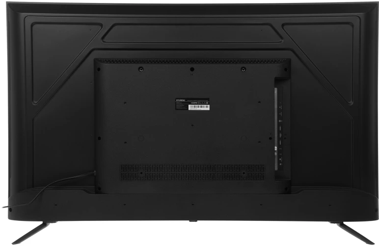 Телевизор LED Hyundai 50" H-LED50BU7100 WebOS Frameless Metal серый/серый 4K Ultra HD 60Hz MEMC DVB-T DVB-T2 DVB-C DVB-S DVB-S2 USB WiFi Smart TV