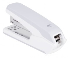 Степлер настольный Deli E0464WHITE Exceed 24/6 26/6 (25листов) белый 100скоб металл/пластик закрытый коробка