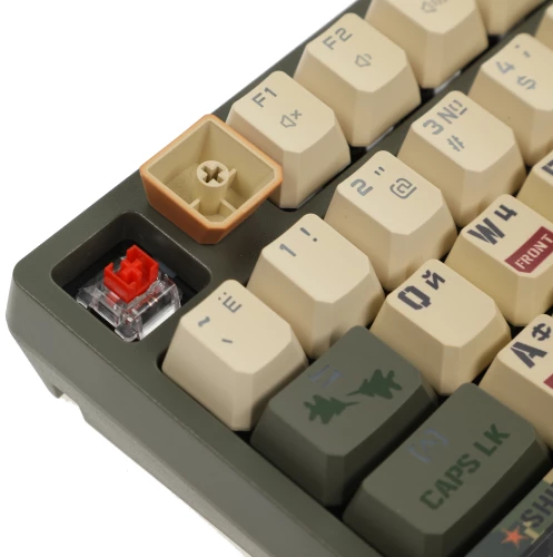 Клавиатура A4Tech Bloody S98 Aviator механическая зеленый USB for gamer LED (S98 AVIATOR)