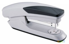 Степлер Kw-Trio 05575 Half-strip Bias 24/6 (20листов) светло-серый/черный 100скоб закрытый/открытый