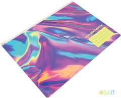 Папка на молнии ZIP Silwerhof OIL A5+ ПВХ 0.25мм