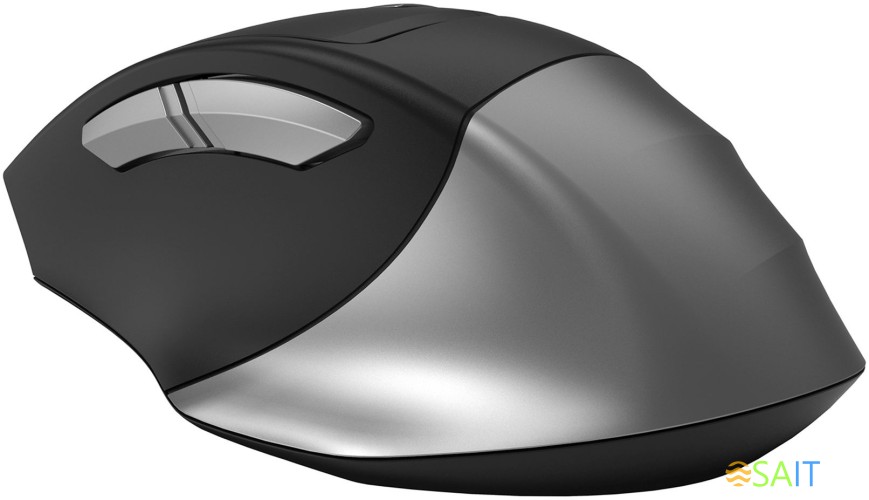 Мышь A4Tech Fstyler FG35S серый/черный оптическая 2000dpi silent беспров. USB 5but (FG35S USB GREY)