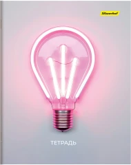 Набор тетрадей Silwerhof 48л. клет. A5 Нежность 4диз. мел.карт. вод.лак скрепка (упак.:4шт)