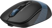 Мышь A4Tech Fstyler FB10CS черный/синий оптическая 2000dpi silent беспров. BT/Radio USB 4but (FB10CS USB ASH BLUE)