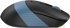 Мышь A4Tech Fstyler FB10CS черный/синий оптическая 2000dpi silent беспров. BT/Radio USB 4but (FB10CS USB ASH BLUE)
