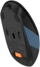 Мышь A4Tech Fstyler FB10CS черный/синий оптическая 2000dpi silent беспров. BT/Radio USB 4but (FB10CS USB ASH BLUE)