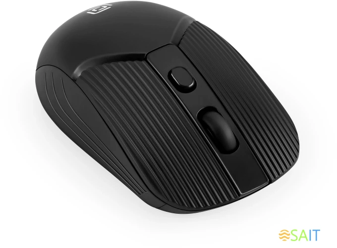 Мышь Оклик 509MW black черный оптическая 1600dpi беспров. USB для ноутбука 4but (1885208)