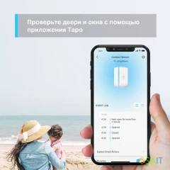 Датчик откр.двери/окна TP-Link Tapo T110 белый