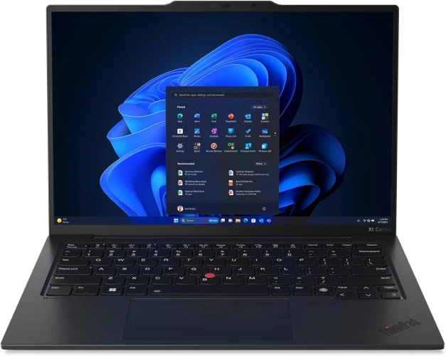 Ноутбук Lenovo ThinkPad X1 Carbon G12 Core Ultra 7 155U 32Gb SSD1Tb Intel Graphics 14" IPS WUXGA (1920x1200) Windows 11 Pro 64 black WiFi BT Cam (21KDS07C00)