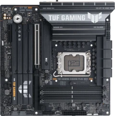 Материнская плата Asus TUF GAMING B860M-PLUS WIFI Soc-1851 Intel B860 4xDDR5 mATX AC`97 8ch(7.1) 2.5Gg RAID+HDMI+DP