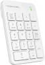 Числовой блок A4Tech FGK21C белый USB беспроводная slim для ноутбука