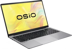 Ноутбук Osio FocusLine F150i-010 Core i5 1235U 16Gb SSD512Gb Intel Iris Xe graphics 15.6" IPS FHD (1920x1080) Windows 11 Home grey WiFi BT Cam 6000mAh