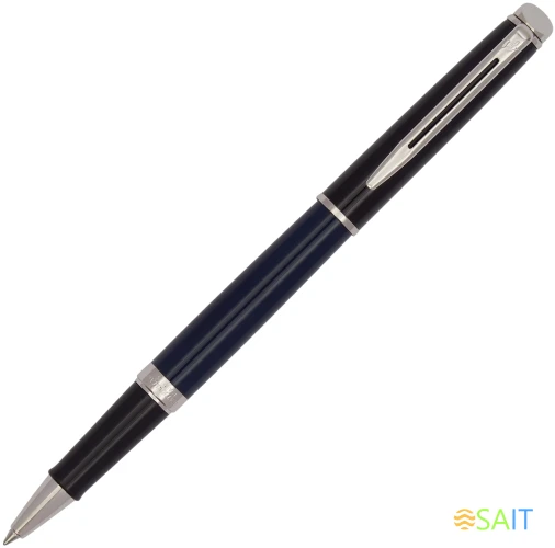 Ручка роллер Waterman Hemisphere Colour Blocking (2202849) черн/синий F черн. черн. подар.кор.