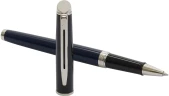 Ручка роллер Waterman Hemisphere Colour Blocking (2202849) черн/синий F черн. черн. подар.кор.