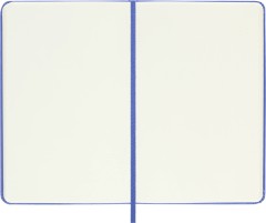 Блокнот Moleskine CLASSIC QP012B42 Pocket 90x140мм 192стр. нелинованный твердая обложка голубая гортензия