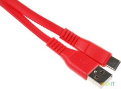 Кабель Premier 5-933RL45 2.0R USB (m)-USB Type-C (m) 2м красный пакет