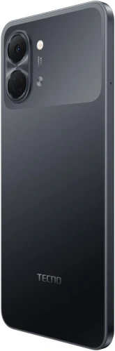 Смартфон Tecno Spark Go 3 128Gb 4Gb черный моноблок 3G 4G 2Sim 6.75" 720x1600 Android 15 13Mpix 802.11 a/b/g/n/ac NFC GPS GSM900/1800 Protect microSD max1024Gb