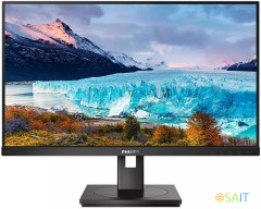 Монитор Philips 27" 272S1M(00/01) черный IPS LED 16:9 DVI HDMI M/M матовая HAS Piv 250cd 178гр/178гр 1920x1080 75Hz VGA DP FHD USB 6.05кг