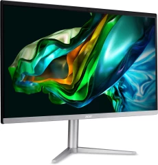 Моноблок Acer Aspire C24-1300 23.8" Full HD Ryzen 3 7320U (2.4) 8Gb SSD512Gb RGr CR Windows 11 Home GbitEth WiFi BT 65W клавиатура мышь Cam черный 1920x1080