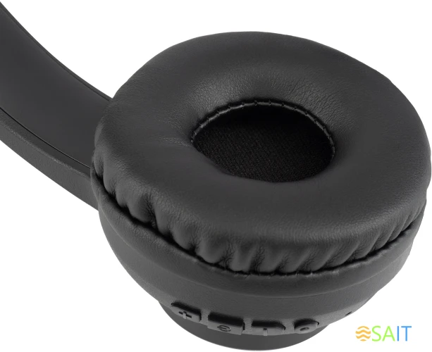 Наушники с микрофоном Оклик HS-M310 черный 1.5м накладные BT оголовье (1978706)