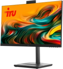 Моноблок IRU Tactio 24ID 24.5" Full HD i3 1215U (1.2) 8Gb SSD256Gb UHDG Windows 11 Pro 64 GbitEth WiFi BT 90W Cam черный 1920x1080