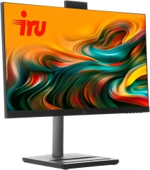 Моноблок IRU Tactio 24ID 24.5" Full HD i3 1215U (1.2) 8Gb SSD256Gb UHDG Windows 11 Pro 64 GbitEth WiFi BT 90W Cam черный 1920x1080