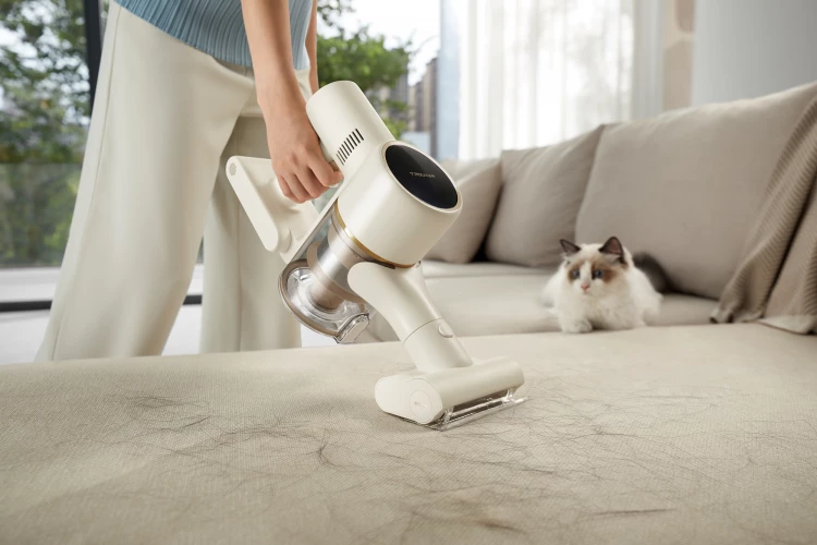 Пылесос ручной Trouver S3 Detect Aqua 350Вт золотистый/серый