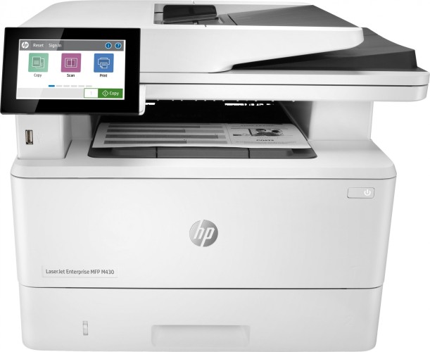 МФУ лазерный HP LaserJet Enterprise M430f (3PZ55A) A4 Duplex Net белый