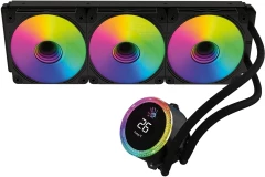 Система водяного охлаждения Bloody BD-LC360ARGB2 ARGB Soc-AM5/AM4/1151/1200/2066/1700 черный 4-pin 22-35dB Al+Cu 300W 1450gr Ret (BD-LC360ARGB2-BK)