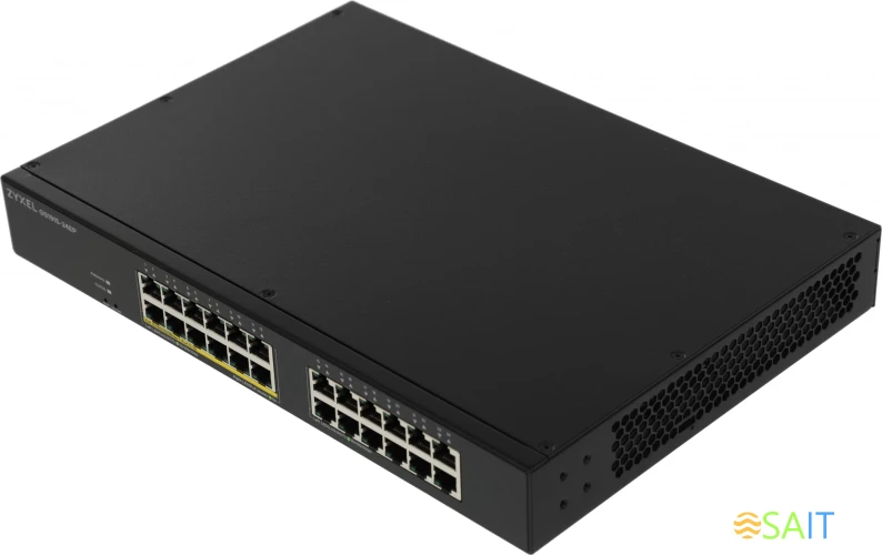 Коммутатор Zyxel GS1915-24EP-EU0101F (L2) 24x1Гбит/с 12PoE+ 130W управляемый