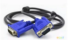 Кабель Premier 5-960B VGA (m) VGA (m) 1.5м (5-960B 1.5) феррит.кольца черный