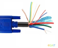 Кабель Premier 5-960B VGA (m) VGA (m) 1.5м (5-960B 1.5) феррит.кольца черный