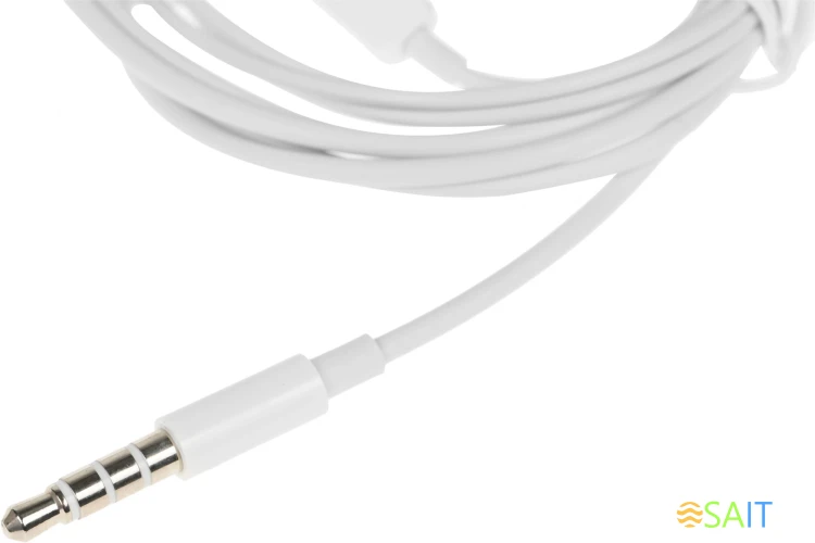 Гарнитура вкладыши Hoco M109 1.2м белый проводные в ушной раковине