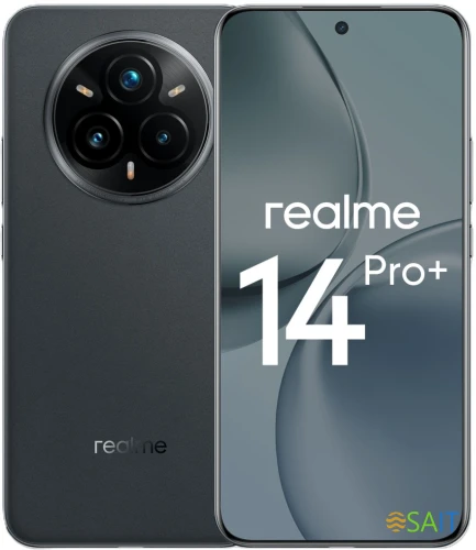 Смартфон Realme RMX5051 14 Pro+ 512Gb 12Gb серый моноблок 3G 4G 2Sim 6.83" 1272x2800 Android 14 50Mpix 802.11 a/b/g/n/ac/ax NFC GPS GSM900/1800 GSM1900 Protect