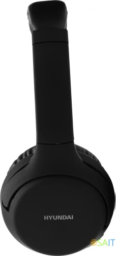 Гарнитура накладные Hyundai H-HP101 черный беспроводные bluetooth оголовье
