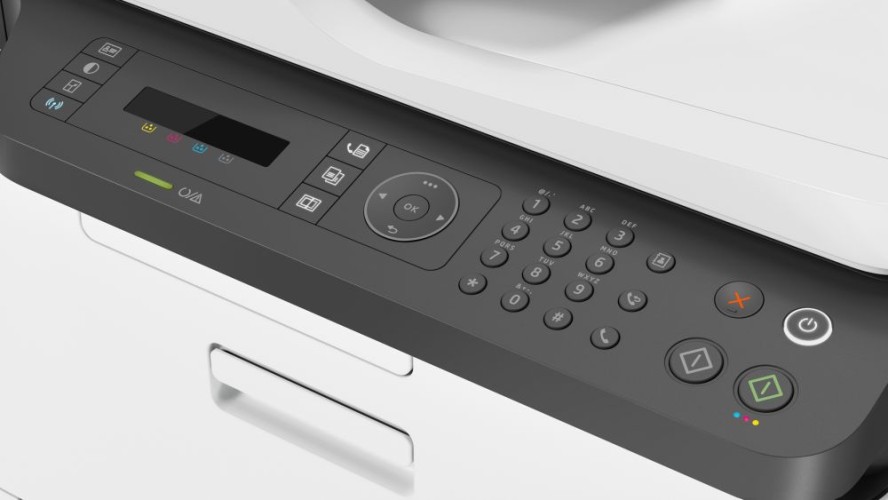 МФУ лазерный HP Color LaserJet 179fnw (4ZB97A) A4 WiFi белый