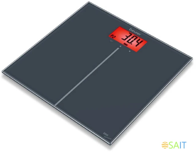 Весы напольные электронные Beurer GS280 BMI макс.180кг черный